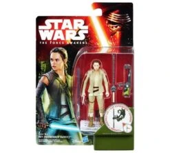 Star Wars Action Figure - The Force Awakens - Jungle Space - Rey Resistance Outfit