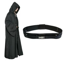 Star Wars Black Sith Robe With Sith Belt