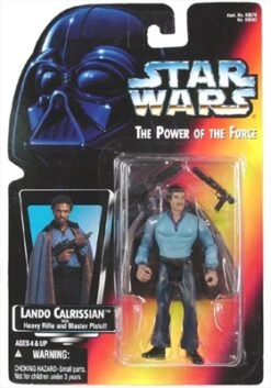Star Wars Action Figure - Lando Calrissian - With Heavy Rifle And Blaster Pistol
