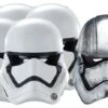 Star Wars MASKS - Character Mask Party Pack 7 - 4 X First Order Stormtrooper - 1 X Captain Phasma