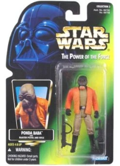Star Wars Action Figure - Ponda Baba With Blaster Pistol And Rifle