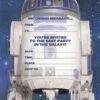 Star Wars Party Invite Cards - R2-D2