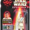 Star Wars Action Figure - Obi-Wan Kenobi Jedi Duel With Lightsaber - Episode 1 - With CommTech Chip