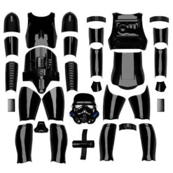 Star Wars Shadowtrooper Costume Armour Kit Version 2 - With Helmet