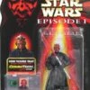 Star Wars Action Figure - Darth Maul Jedi Duel With Double Bladed Lightsaber - Episode 1 - With CommTech Chip