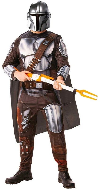 Star Wars Costume Deluxe Adult - The Mandalorian 1 Star Wars Costume Deluxe Adult - The Mandalorian