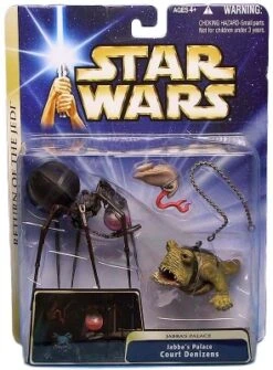 Star Wars Action Figure Playset - Jabbas Palace Court Denizens - Jabbas Palace - Return Of The Jedi - Saga Collection