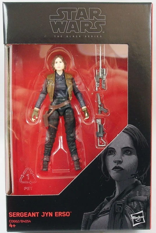 Star Wars Action Figures - Black Series - Sergeant Jyn Erso 1 Star Wars Action Figures - Black Series - Sergeant Jyn Erso