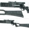 Custom Painted And Weathered Replica Mandalorian Boba Fett EE-3 Carbine Blaster
