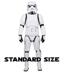 Star Wars Stormtrooper Costume Armour Fully Strapped With Soft Parts - STANDARD SIZE