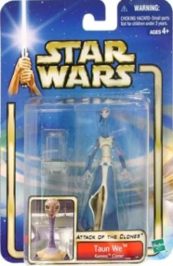 Star Wars Action Figures - Taun We Kamino Cloner - Attack Of The Clones - Saga Collection