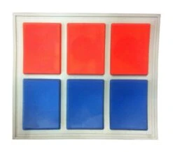 Star Wars Imperial Officer Ranking Bar - Red And Blue X 3 - Captain