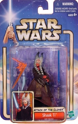 Star Wars Action Figures - Shaak Ti Jedi Master - Attack Of The Clones - Saga Collection 1 Star Wars Action Figures - Shaak Ti Jedi Master - Attack Of The Clones - Saga Collection