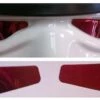 Stormtrooper Helmet Lenses - Mirror Film - Red